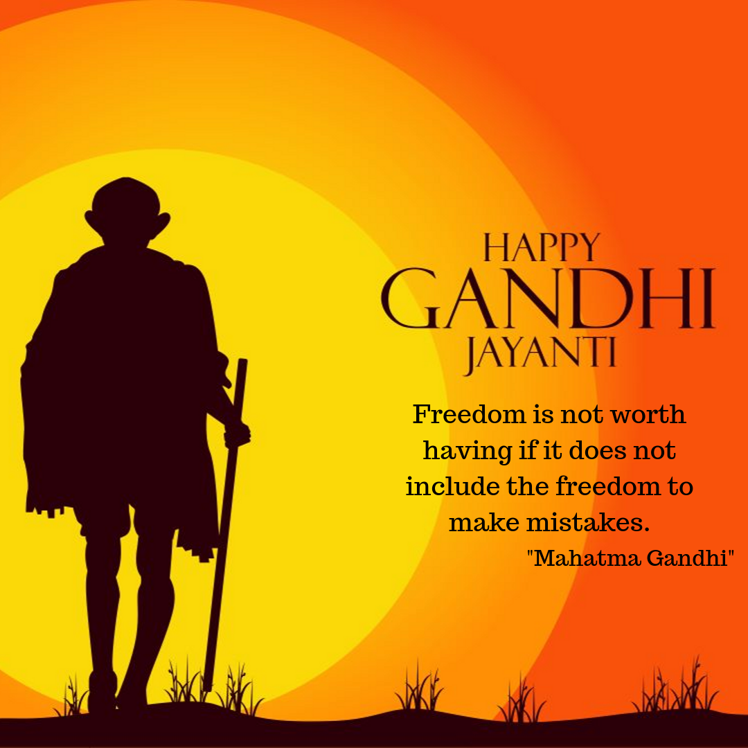 10 Best Happy Gandhi Jayanti HD Images, Wallpaper, Picture With Quotes