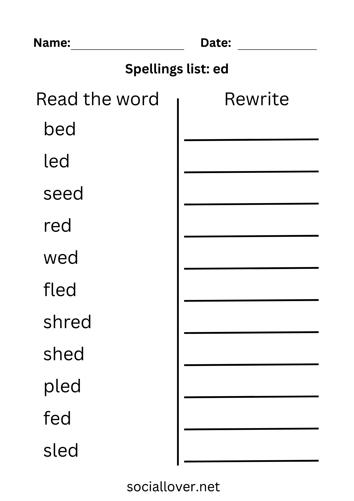 Vowel sounds e worksheets grade 1