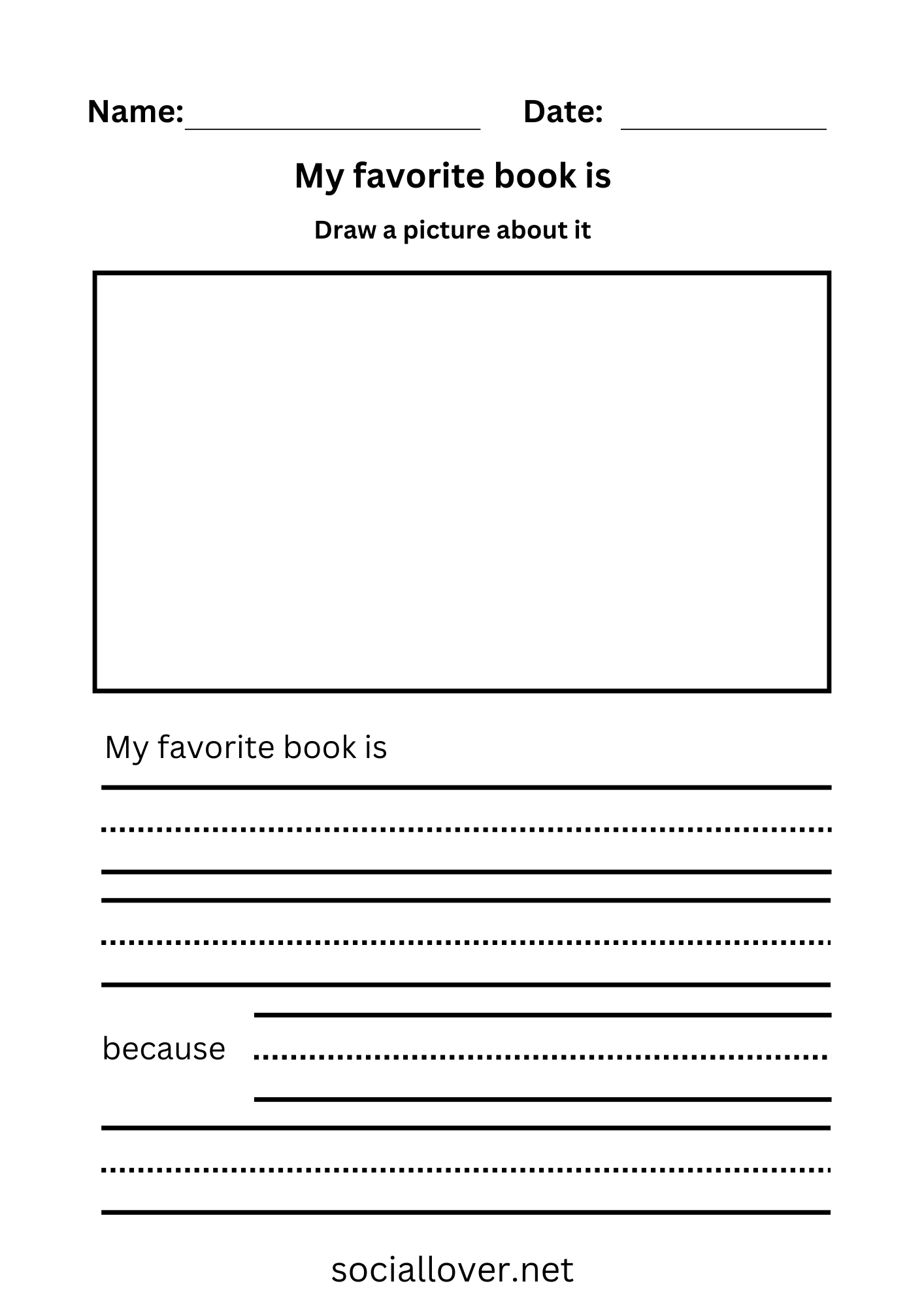 Opinion prompts worksheets